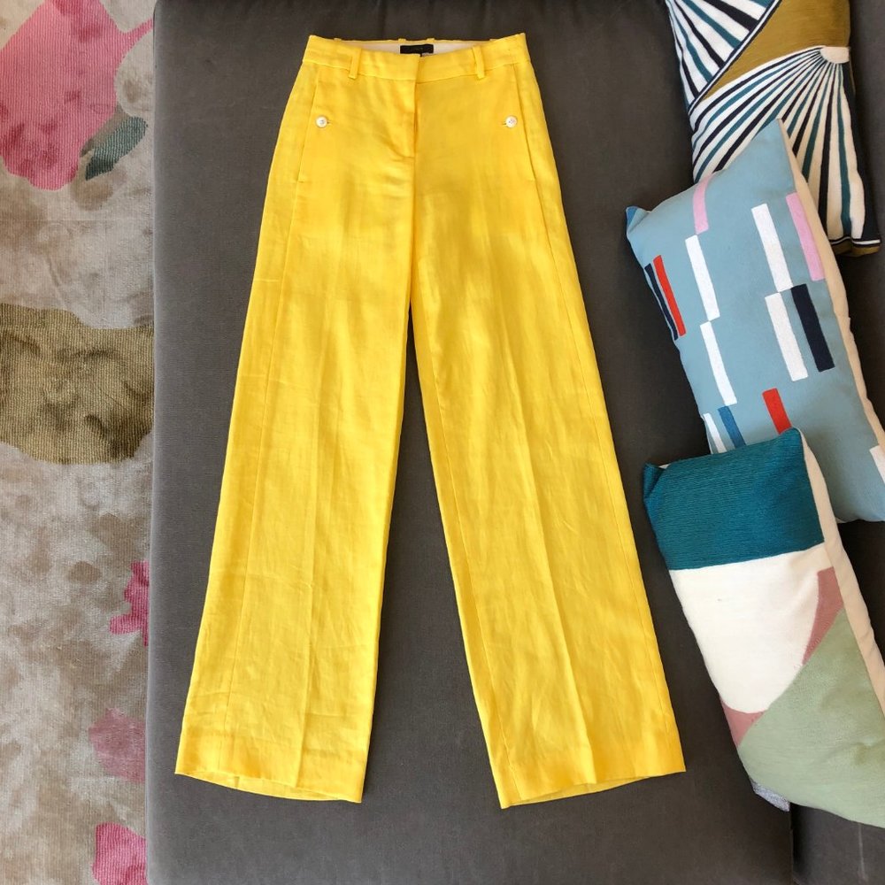 J.Crew Linen Trouser - Picture 2 of 4
